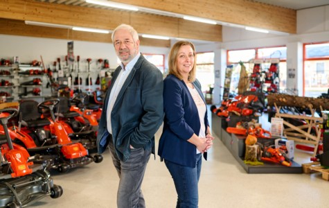 Geschäftsführer Holger Donath und Steffi Letz